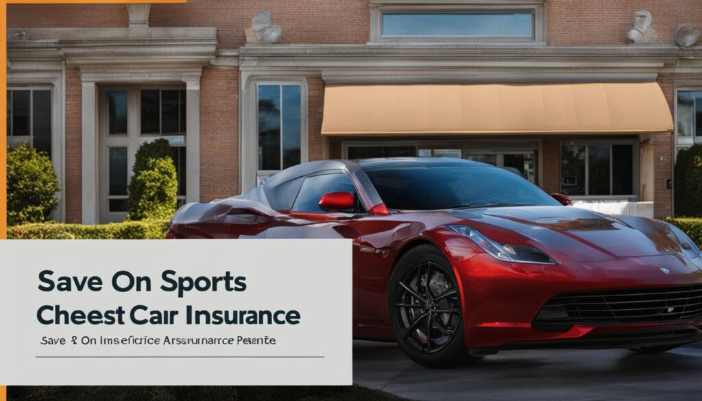 save on sports car insurance