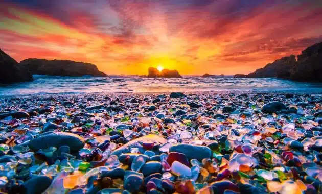 Glass Beach – California, USA