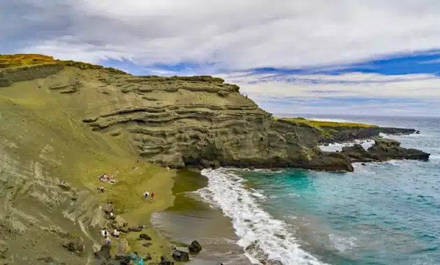 Green Sand Beach (Papakolea) – Hawaii, USA