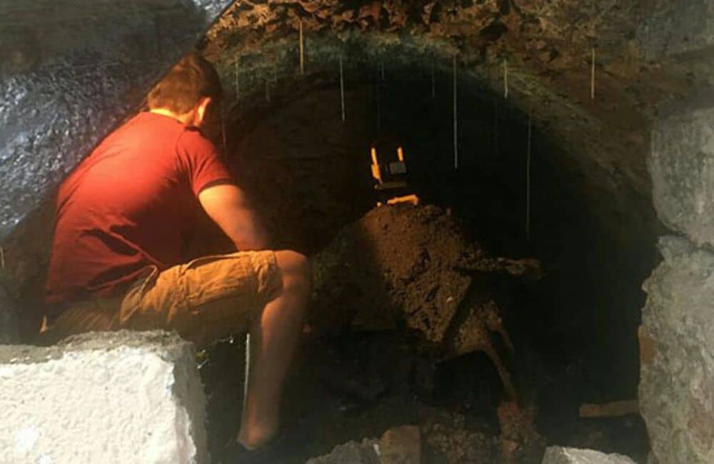 Bored Man Discovered 120-Year-Old Tunnel Under His House