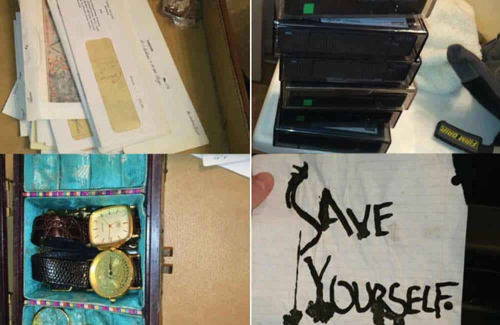 Briefcase, Money, and a Creepy Note Found in Hidden Crawl Space