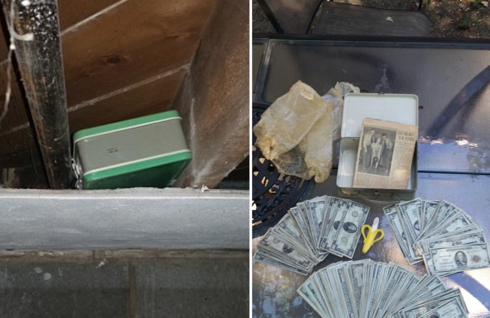 Couple Discovers 1950s Suitcase Packed with $23k in Rafters