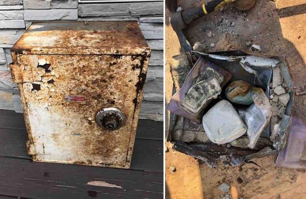 Couple Finds Stolen ‘Buried Treasure’ in Their Backyard