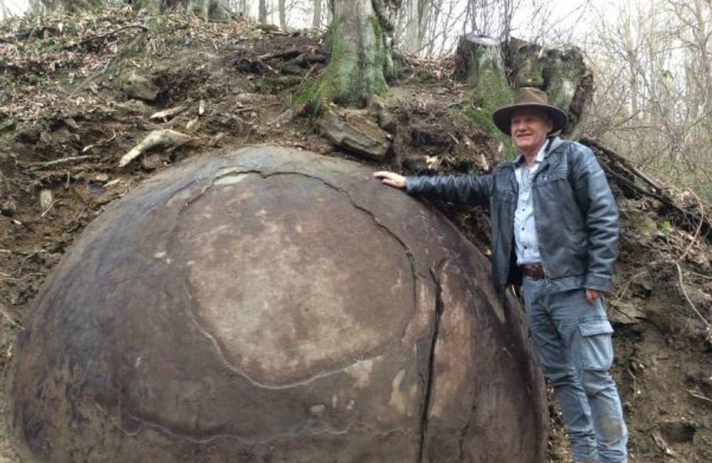 Giant Stone Sphere Discovered in Bosnian Forest