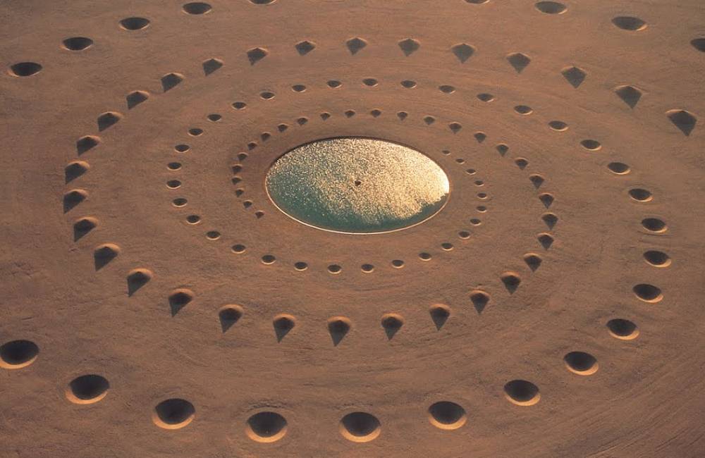Mysterious Cone Spiral in the Egyptian Desert