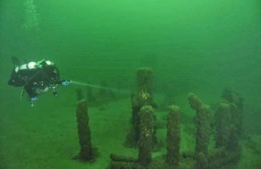 Stonehenge-Like Structure Discovered at the Bottom of Lake Michigan