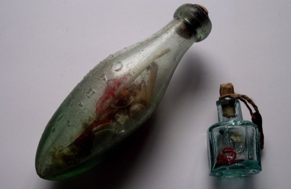 Witch Bottle’ Discovered in English Chimney